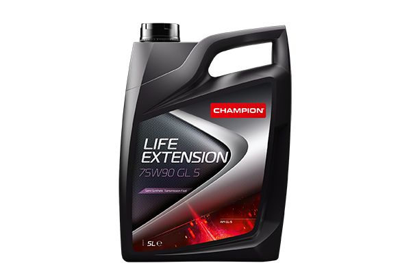 CHAMPION LIFE EXTENSION 75W90 GL 5 5L  CHAMPION GEAR OIL GL 5 75W90 - CDT 5L