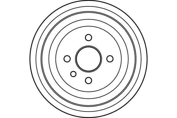TRW BRAKE DRUM - TecDoc 2