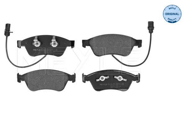 MEYLE 025 238 9620/W - Bremsbelagsatz, Scheibenbremse