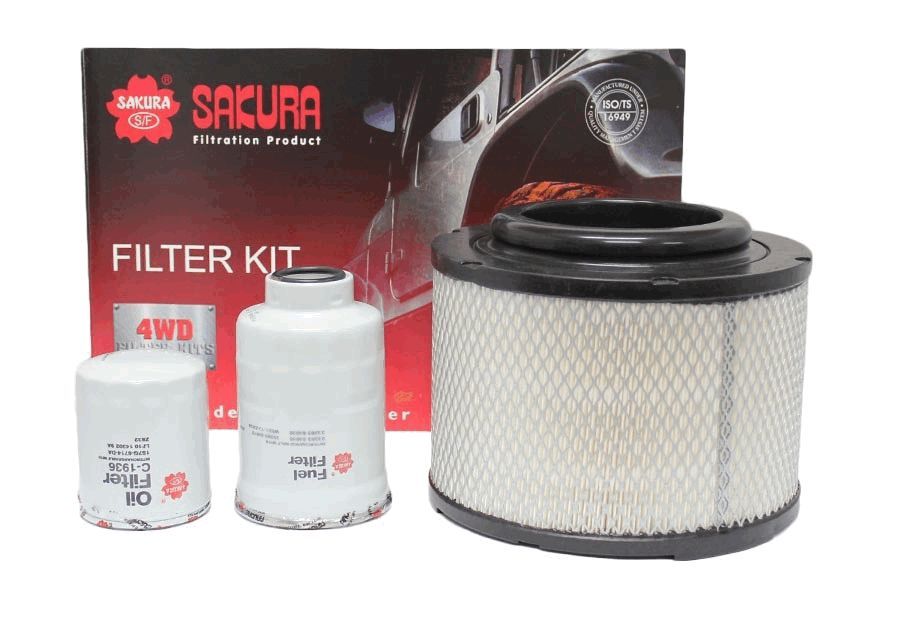 FILTER KIT OIL AIR FUEL FORD - TecDoc Only