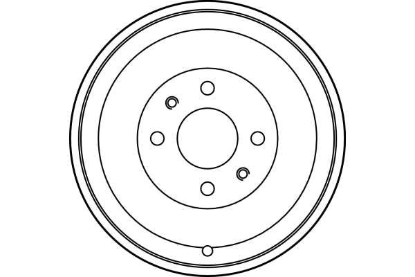 TRW BRAKE DRUM - TecDoc 2