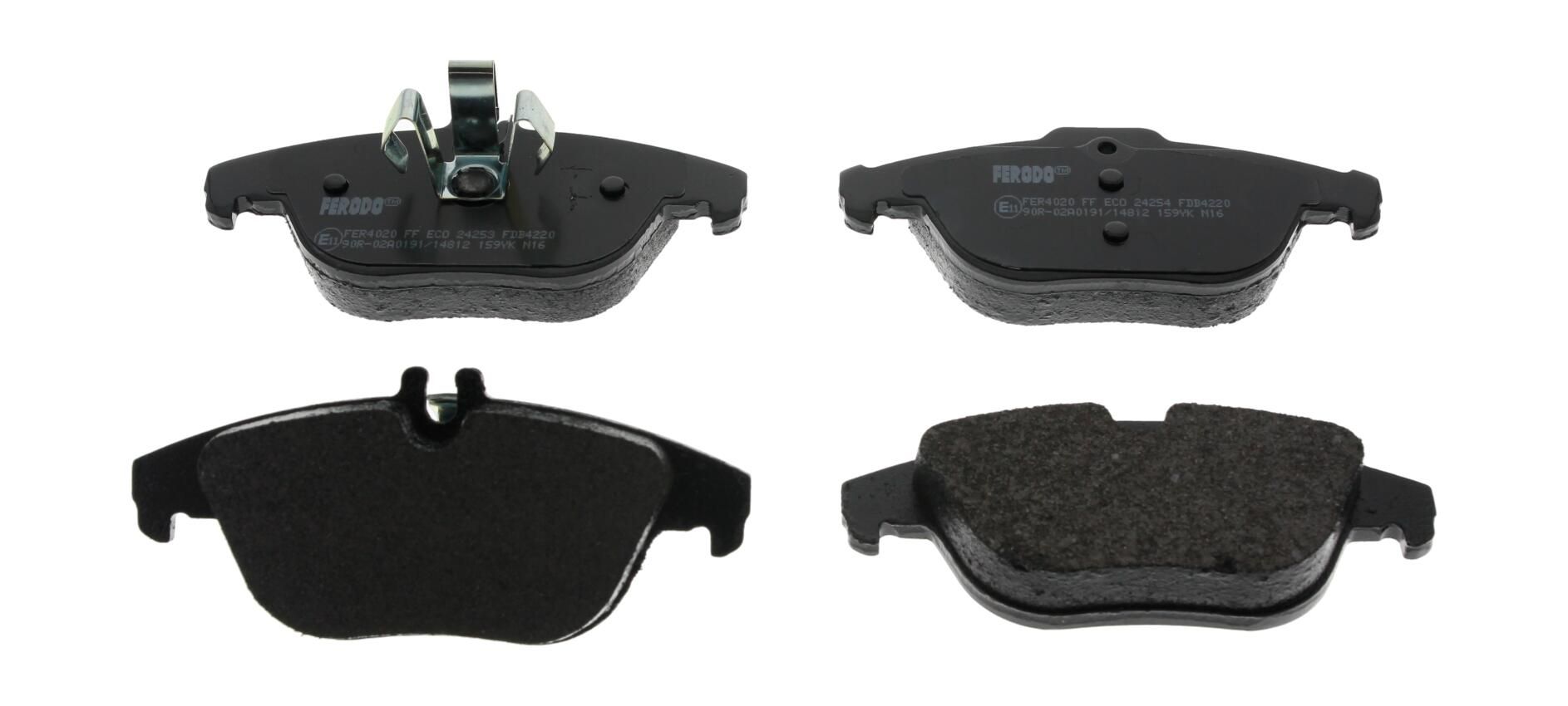 FERODO FDB4220 - Bremsbelagsatz, Scheibenbremse PREMIER ECO FRICTION