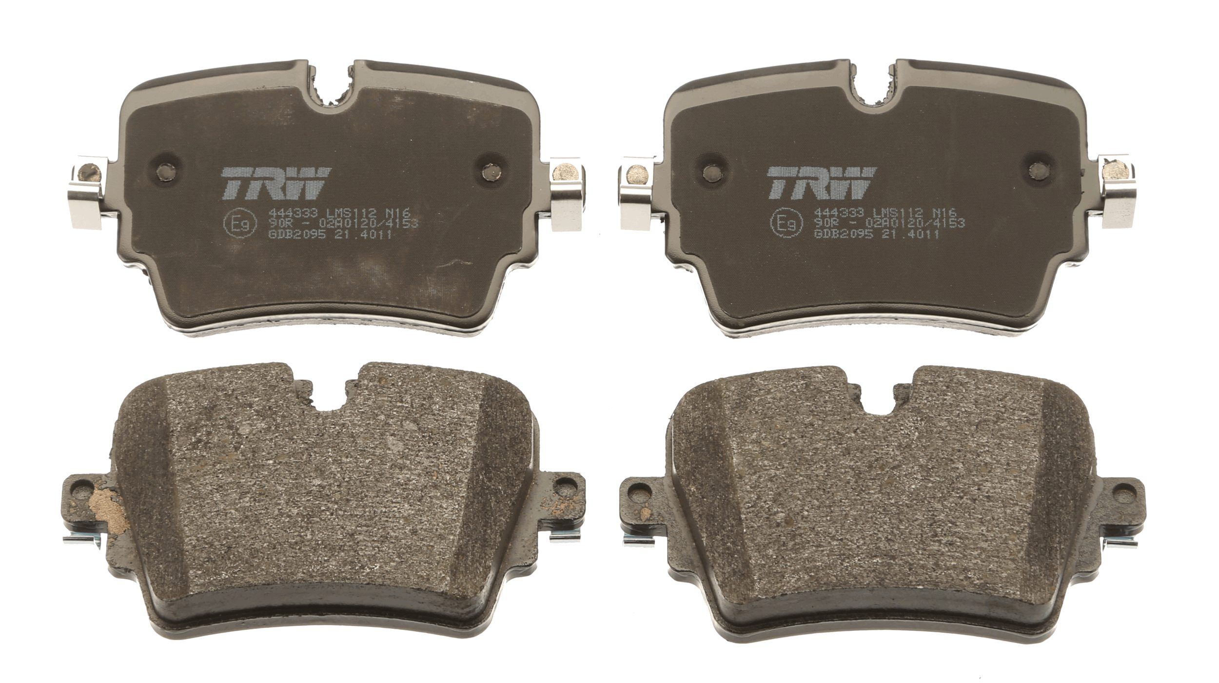 TRW BRAKE PAD SET, DISC BRAKE - TecDoc 2