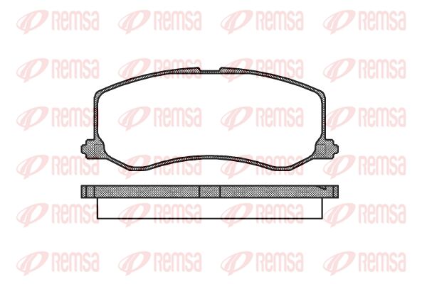 Premium Front Brake Pad Set Premium Front Brake Pad Set