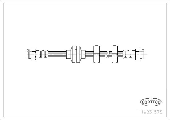 FLEXIBLE DE FREIN ALFA ROMEO 147  0705