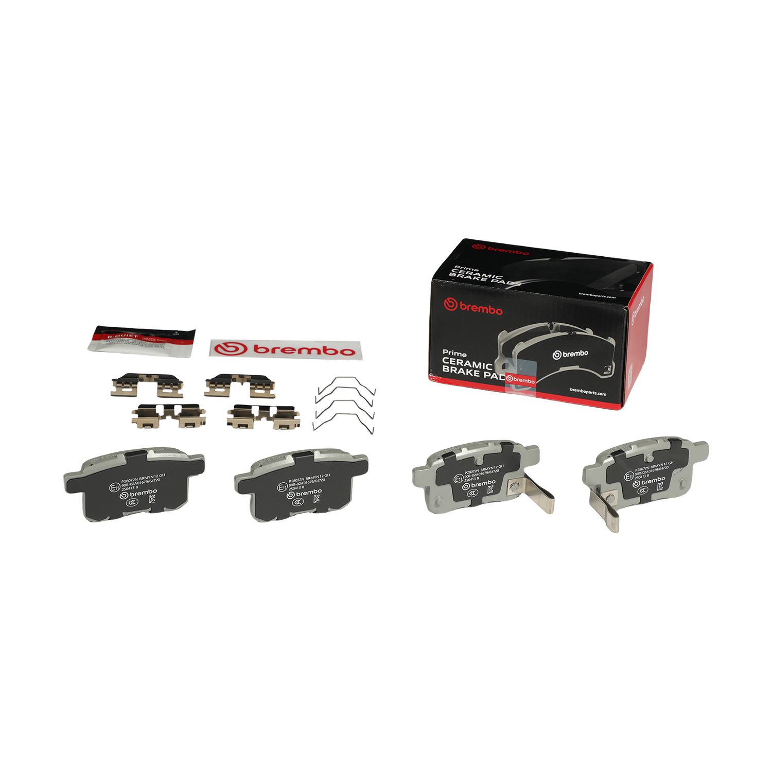 BREMBO DISC PAD -  HONDA ACCORD V6 CP 08-13 (RR) - TecDoc 1