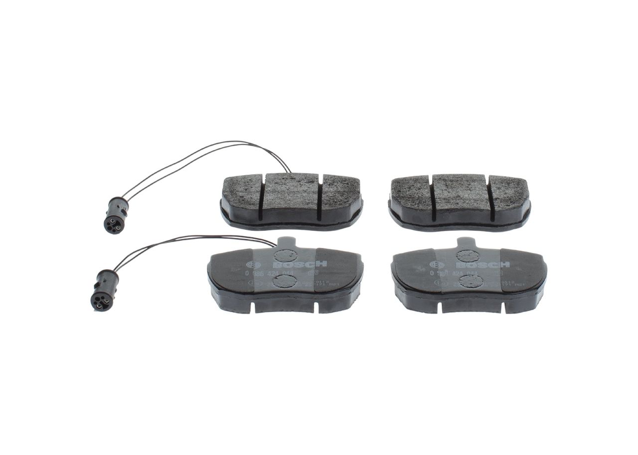 Bremsbelagsatz, Scheibenbremse