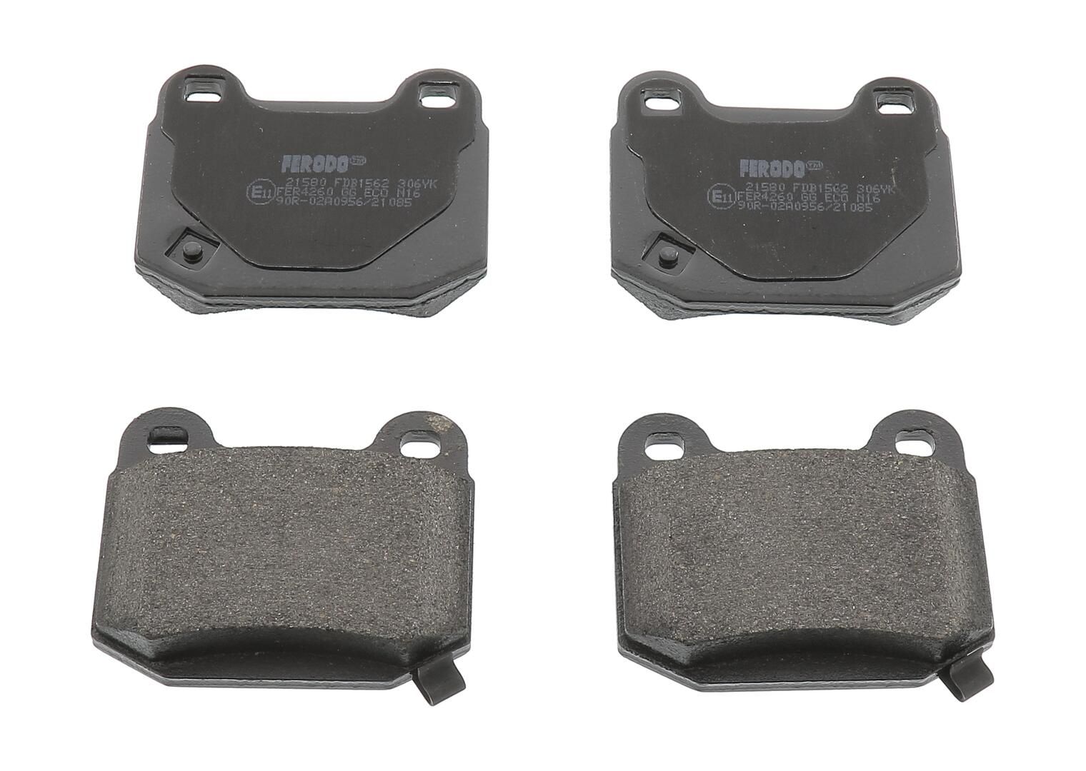 FERODO FDB1562 - Bremsbelagsatz, Scheibenbremse PREMIER ECO FRICTION