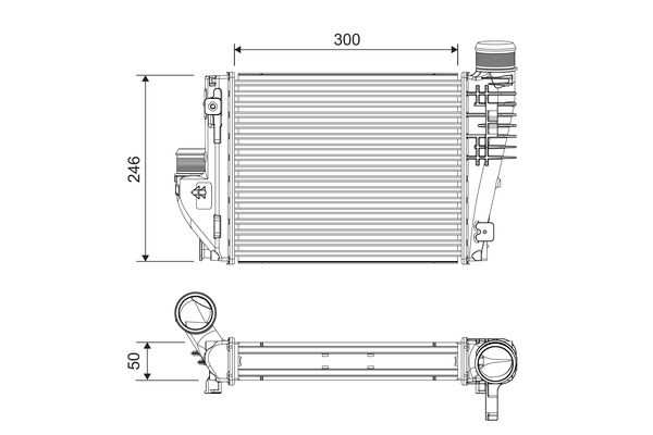 VALEO 818304 Charge Air Cooler