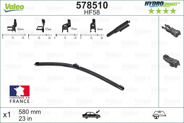 BALAI EG  HF58 HYDROCONNECT  58CM