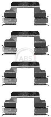 Accessory Kit, disc brake pad 1230Q