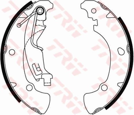 Brake Shoe Set GS8488