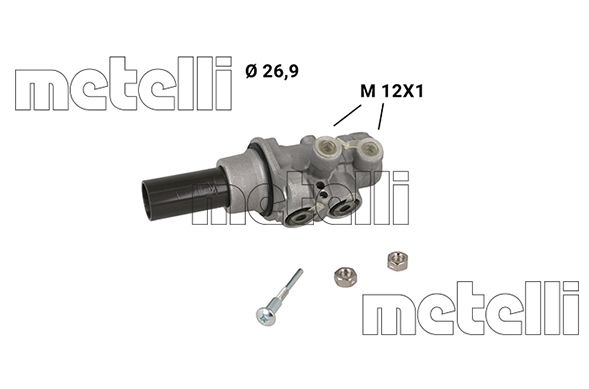 METELLI 05-1281 - Hauptbremszylinder