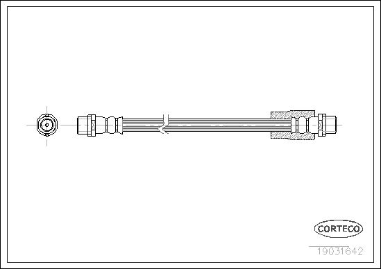 Brake Hose 19031642