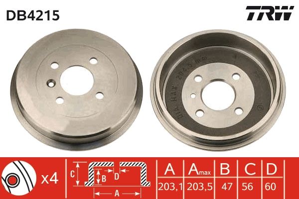 TAMBOUR DE FREIN  9900