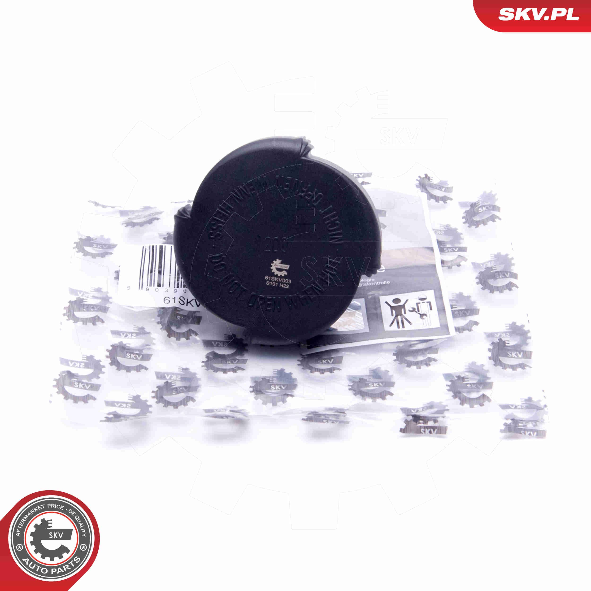 Verschlussdeckel, K&uuml;hlmittelbeh&auml;lter