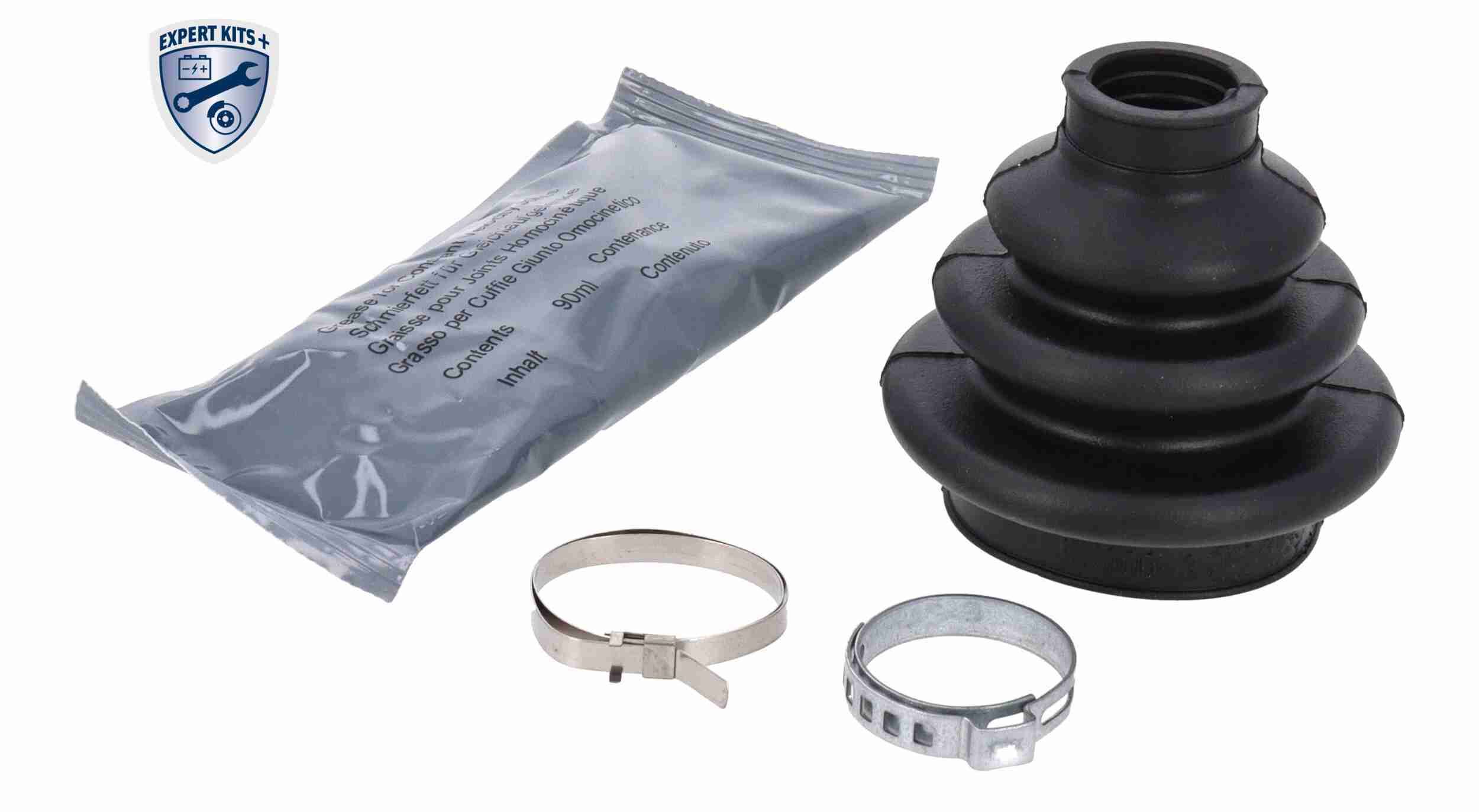 Faltenbalgsatz, Antriebswelle