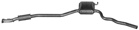 Mittelschalldämpfer