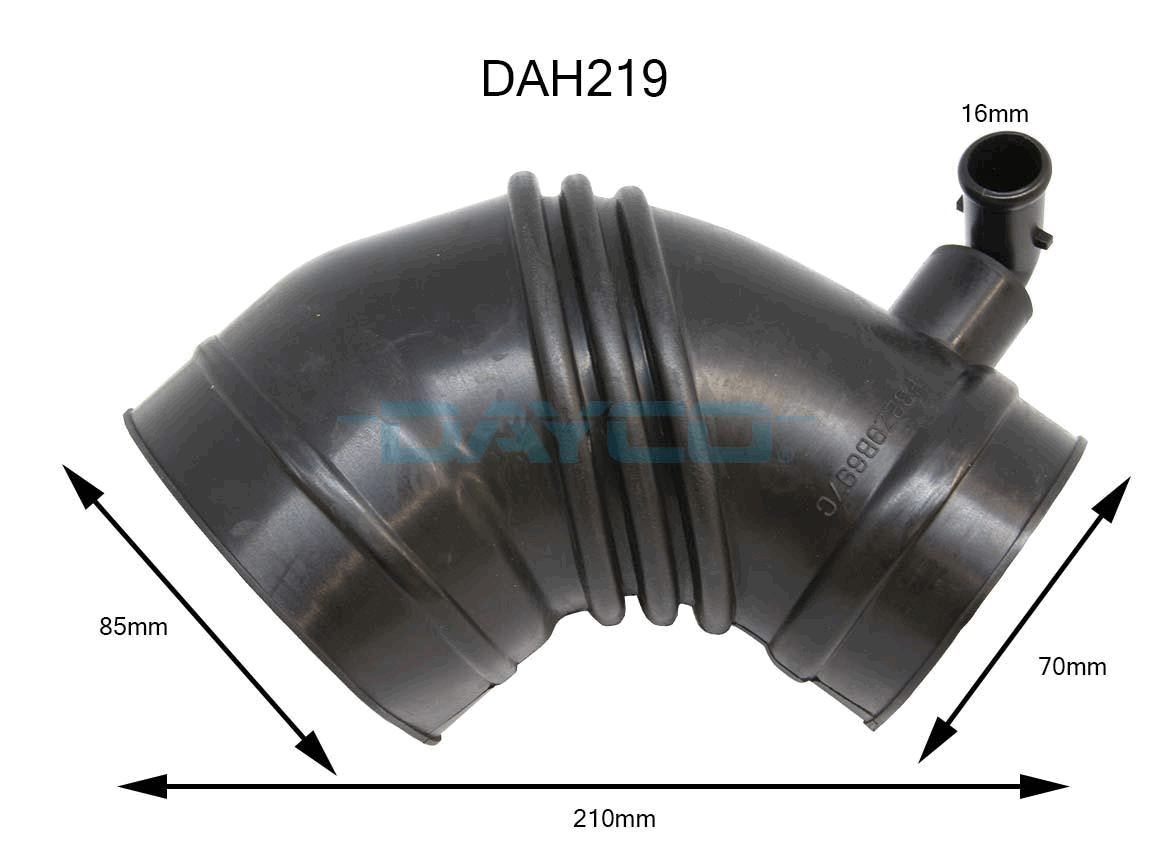 DAYCO AIR INTAKE HOSE MAZDA - TecDoc Only