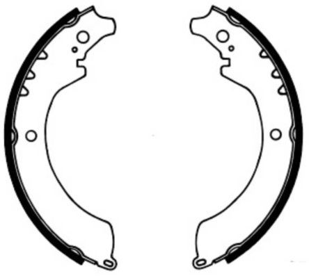 Brake Shoe Set C06007ABE