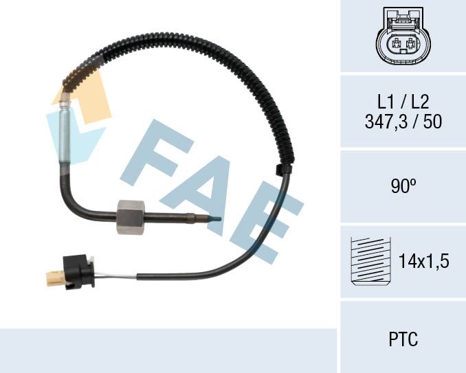 Sensor, exhaust gas temperature 68029