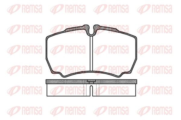 Brake Pad Set, disc brake 0849.00