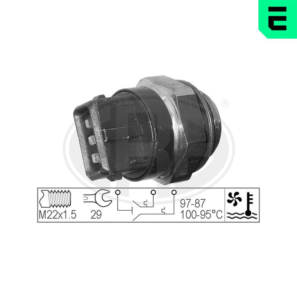 Temperaturschalter, Kühlerlüfter