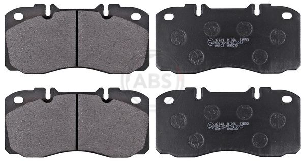 Brake Pad Set, disc brake 37743