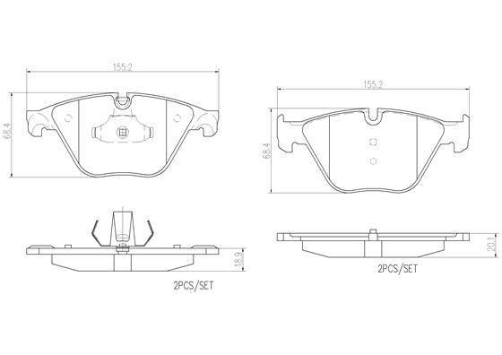 BMW 640i F12 11- (FRT) - TecDoc 1