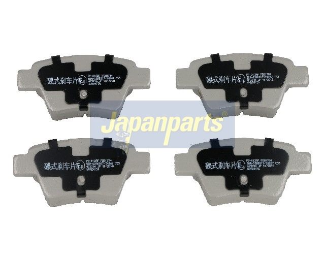 JAPANPARTS PP-012AF - Bremsbelagsatz, Scheibenbremse