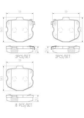 FORD FALCON FG 08-14 (FRT) - TecDoc 1