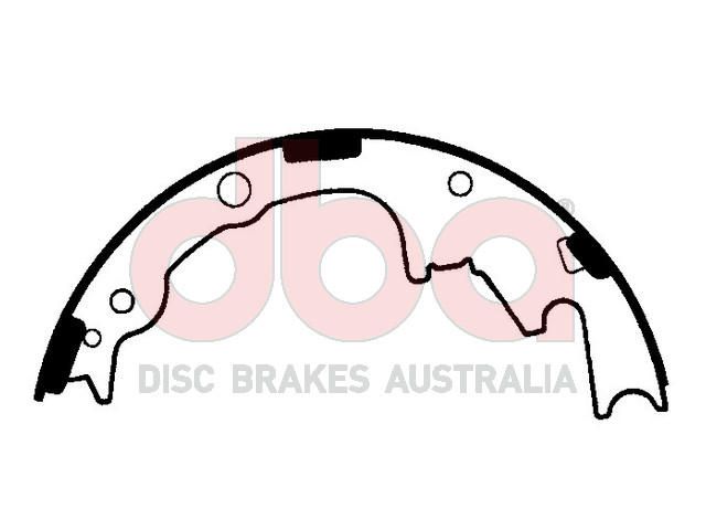 Street Series Brake Shoes [Jeep Wrangler 228.6mm] - TecDoc Only