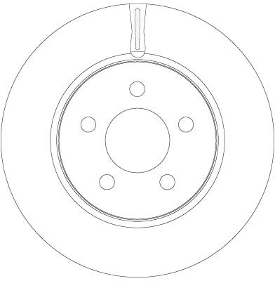 TRW BRAKE DISC - TWIN PACK - TecDoc 2