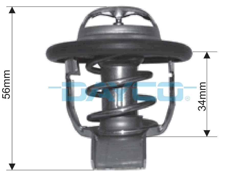 THERMOSTAT 56MM DIA 77C HOLDEN - TecDoc Only