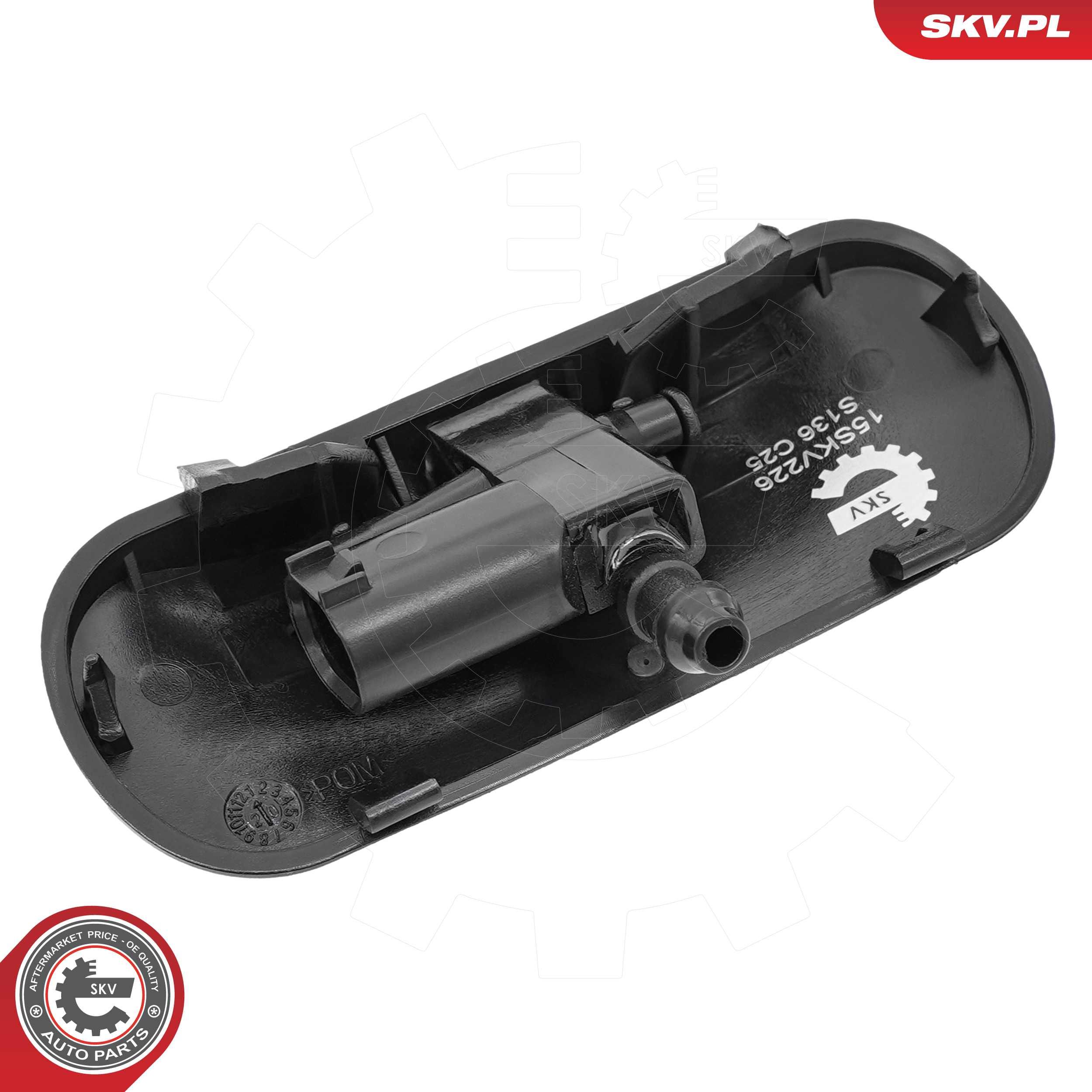 Waschwasserd&uuml;se, Scheibenreinigung