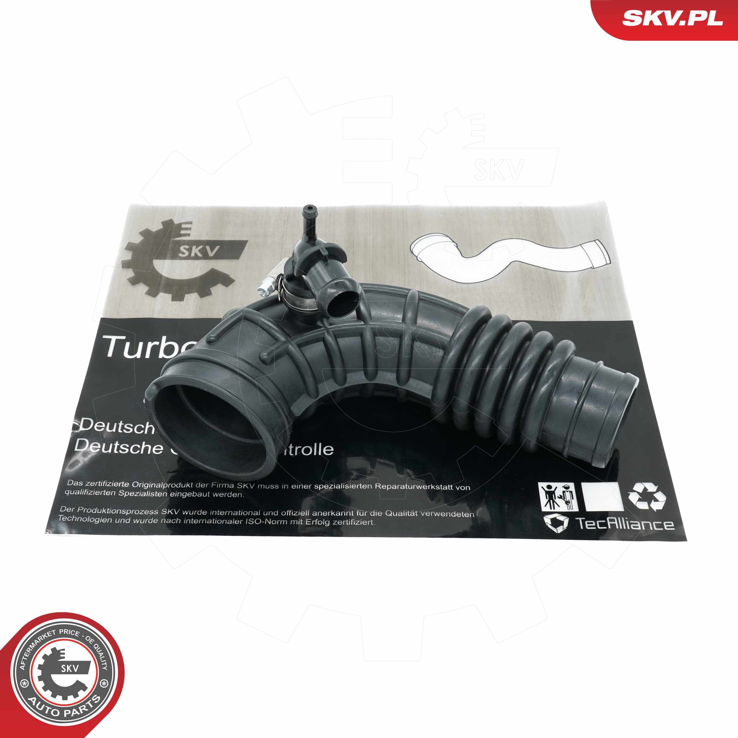 Intake Hose, air filter 54SKV554