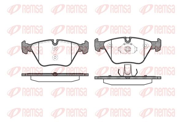 Premium Front Brake Pad Set Premium Front Brake Pad Set