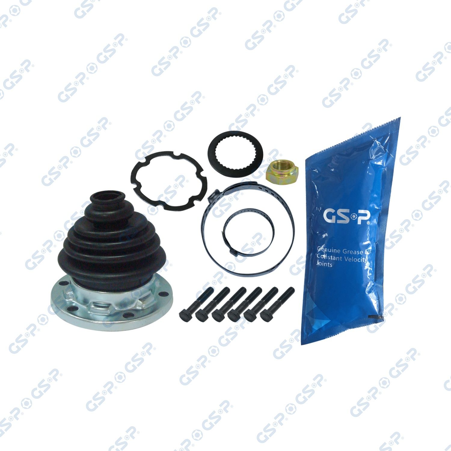 Faltenbalgsatz, Antriebswelle