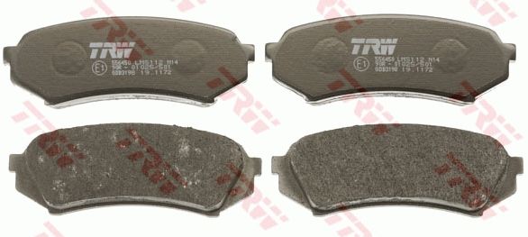 TRW DISC BRAKE PADS - TecDoc 2