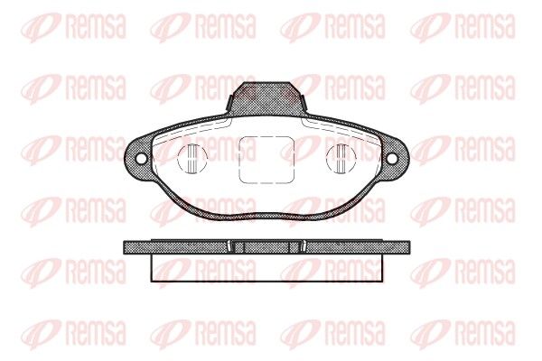 Brake Pad Set, disc brake 0414.20