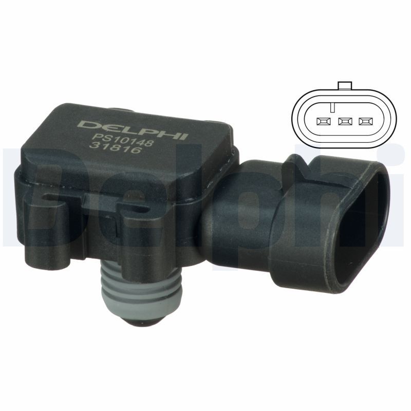 Sensor, Ladedruck Sensor, Ladedruck