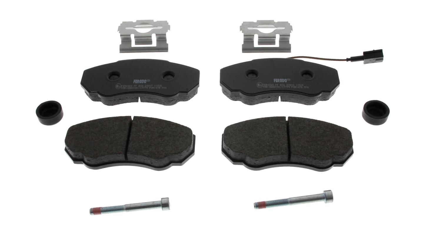 FERODO FVR1478 - Bremsbelagsatz, Scheibenbremse PREMIER ECO FRICTION