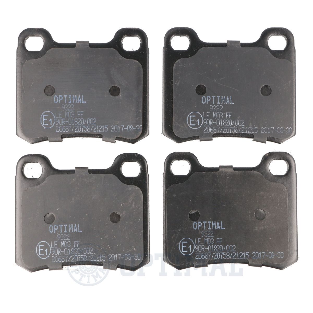 Brake Pad Set, disc brake BP-09322
