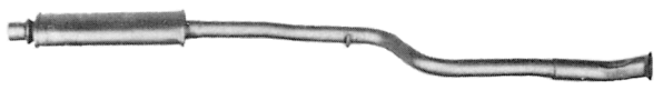 Mittelschalldämpfer