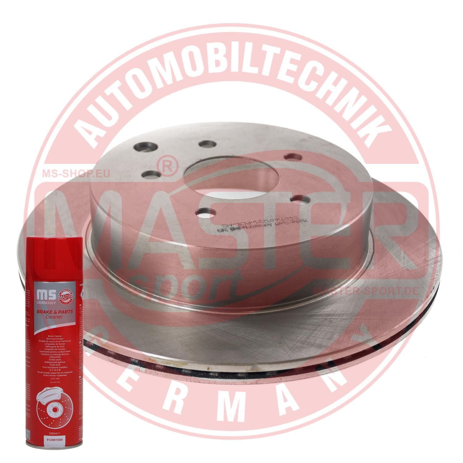 24011601221-PCS-MSP MASTER-SPORT GERMANY PROMO féktárcsa