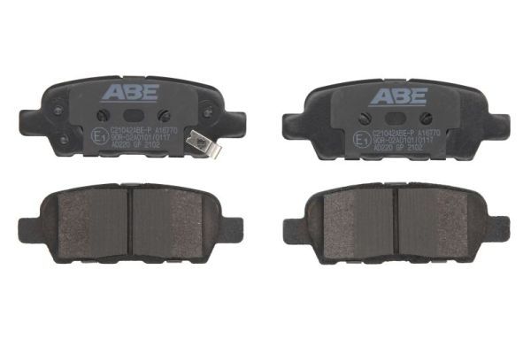 Brake Pad Set, disc brake C21042ABE-P