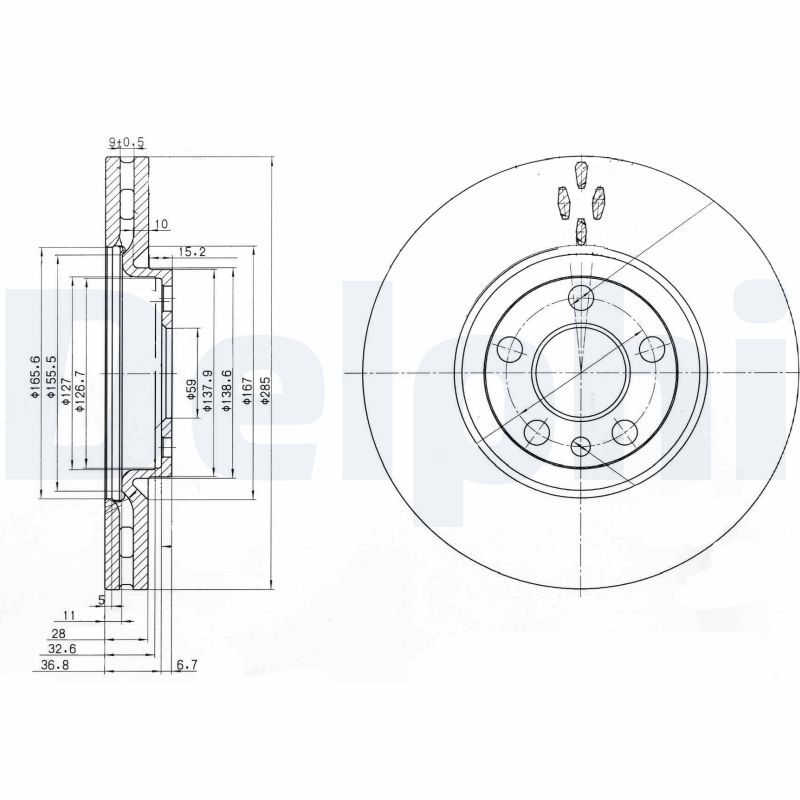 Brake Disc BG3740