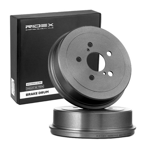 RIDEX 123B0022 Brake Drum