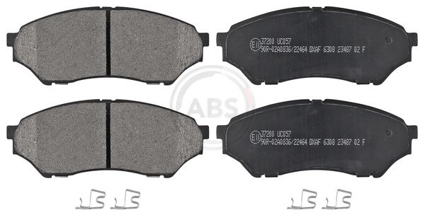 Brake Pad Set, disc brake 37200