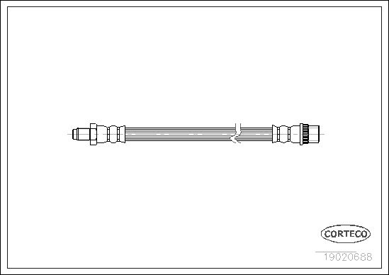 Brake Hose 19020688